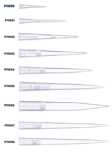 Last DROP, LOW RETENTION, FILTER MICRO TIPS, PP, 0.2 - 10 ul (NATURAL) (GRADUATED), BULK