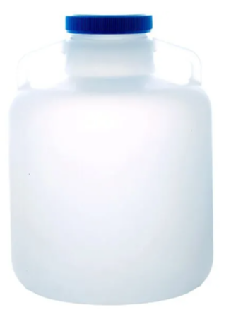 Wide Mouth Carboy, PP, Capacity, lt-20 LTS, Mouth Diameter, mm-85, Height, mm-525, No. Per Case-1