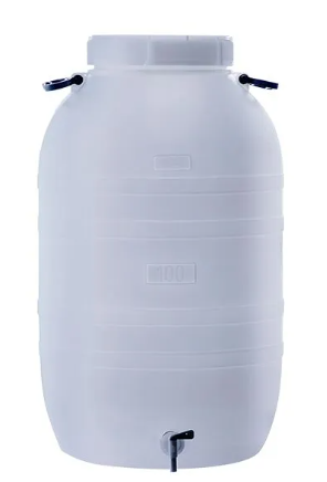 Heavy Duty Wide Mouth Carboy with Stopcock, HDPE, Capacity, lt-30 LTS, Mouth Diameter, mm-250, Height, mm-440, No. Per Case-1