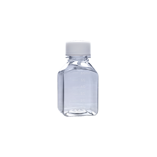 PETG Media Bottles, 60 ml, Non-Sterile